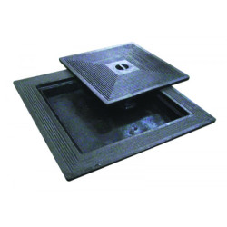 Putdeksel gietijzer dubbel 60x60