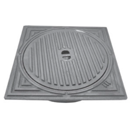 Deksel gietijzer 50x50 - diam.400