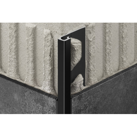 Schluter QUADEC-AC 2,5m 10mm grafietzwart