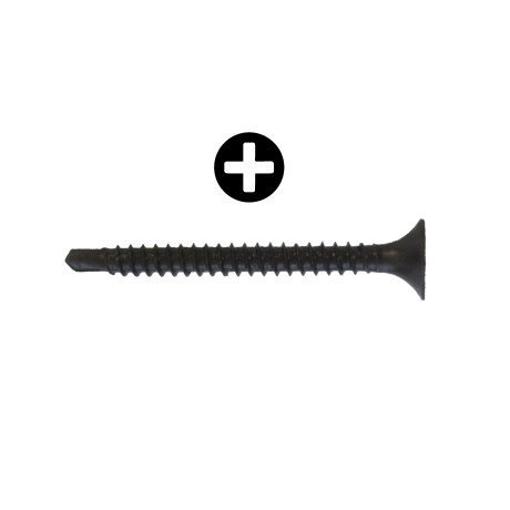 Gipsplaatschroef met boorpunt 3,5x25mm (500 stuks)