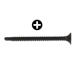 Gipsplaatschroef met boorpunt 3,5x45mm (1000 stuks)