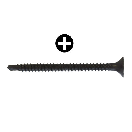 Gipsplaatschroef met boorpunt 3,5x45mm (1000 stuks) Gipsplaatschroef met boorpunt 3,5x45mm (1000 stuks)