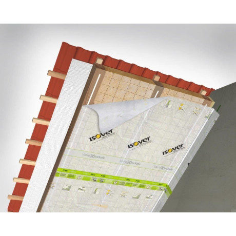 ISOVER Vario Xtrasafe dampscherm (rol 60 m²) ISOVER Vario Xtrasafe dampscherm (rol 60 m²)