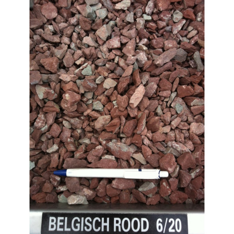 GRAVIER BELGISCH ROOD 6/20 - 500kg