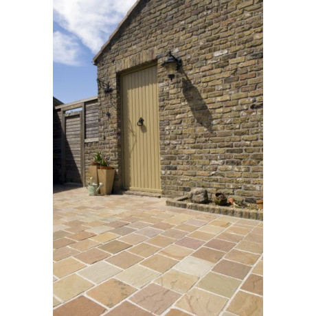 Kandla Ochre 20x20x 3-5cm (per stuk)