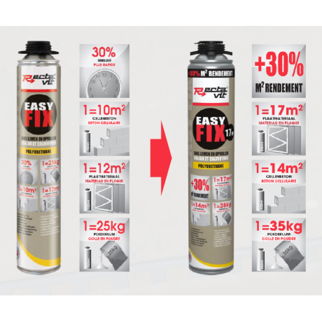 Rectavit Easy Fix 17m² 850ml NBS
