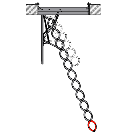 FAKRO LSS-26 losse trede