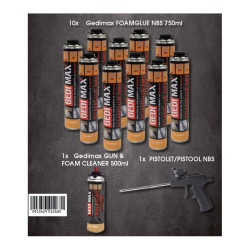 Gedimax PU lijmschuim NBS combibox